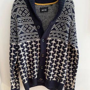 Only & Sons Knit patterned cardigan sweater
